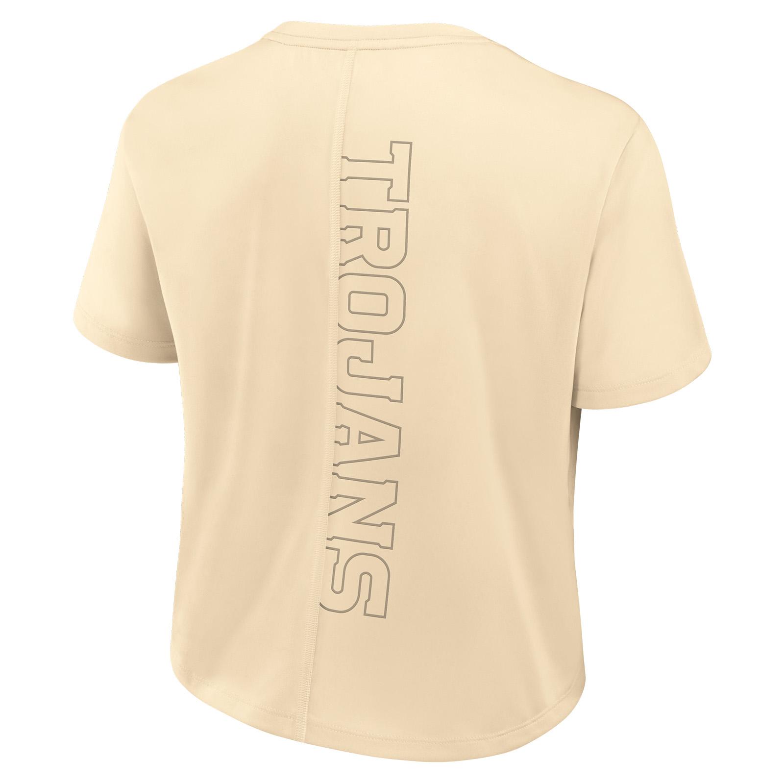 売れ筋商品|||ナイキ カットソー トップス レディース Women's Tan USC Trojans Script Logo Tri-Blend T-Shirt Tan Women's Nike Tan USC Trojans Script Logo Tri-Blend T-Shirt